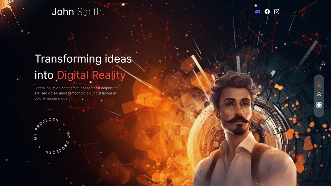 Modern Next.js 14 Portfolio